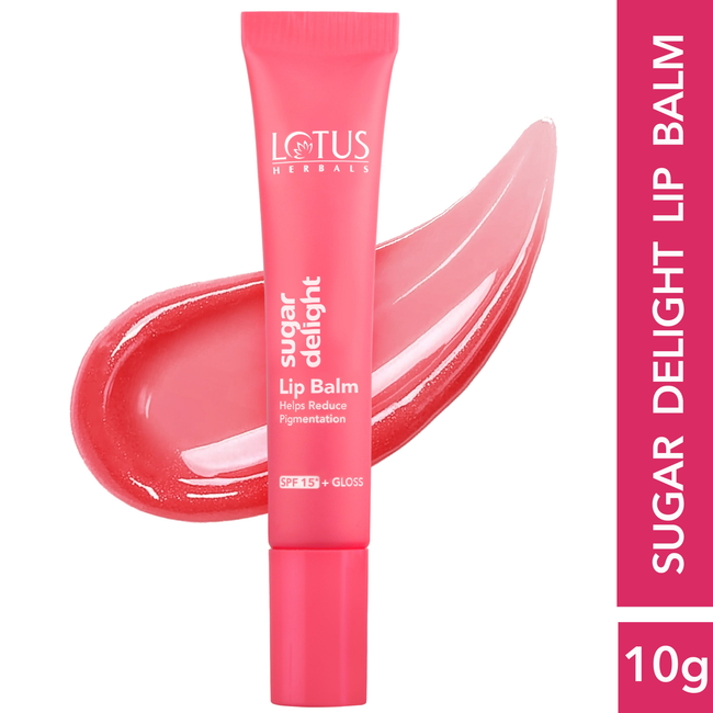 Lotus Herbals Lip Balm With SPF 15 - Sugar Delight Main Image