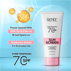Renee Pore Minimizing Sunscreen SPF 70 With 2% Niacinamide, 2% Peptide & 3% Multivitamins