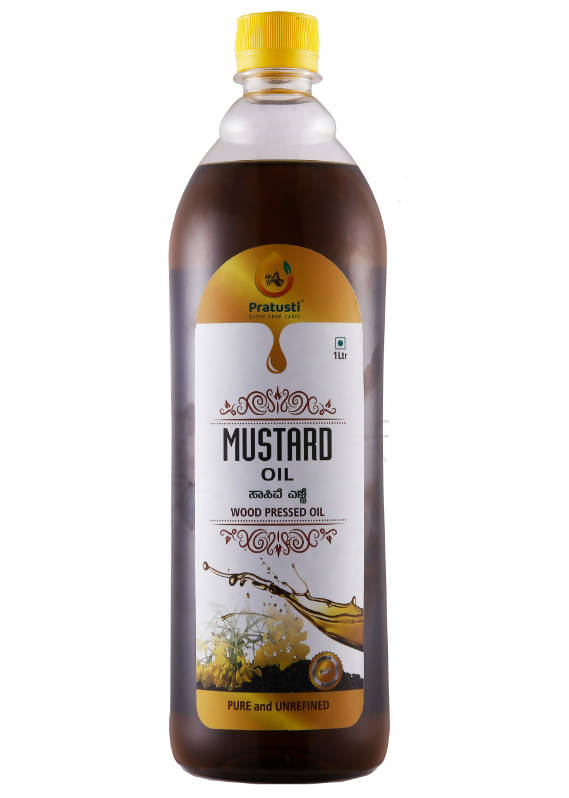 Pratusti Wood Pressed Mustard Oil Hover Image