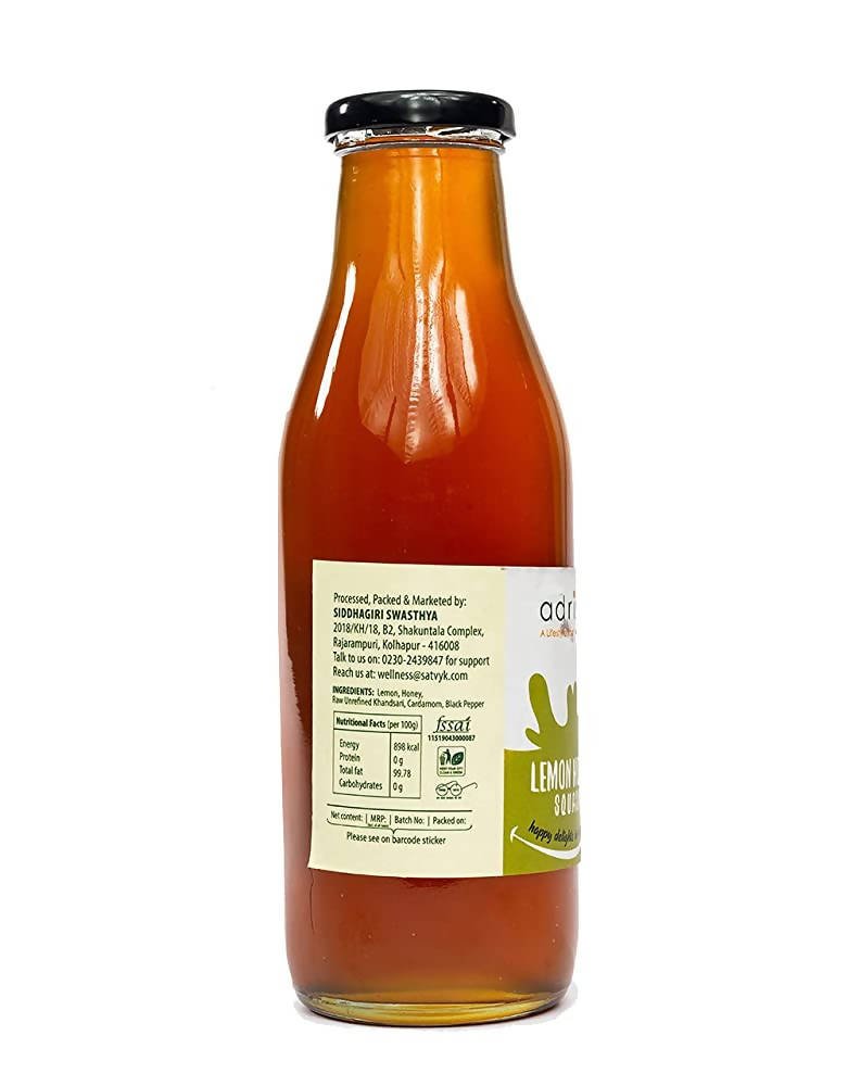 Adrish Natural Lemon Honey Squash