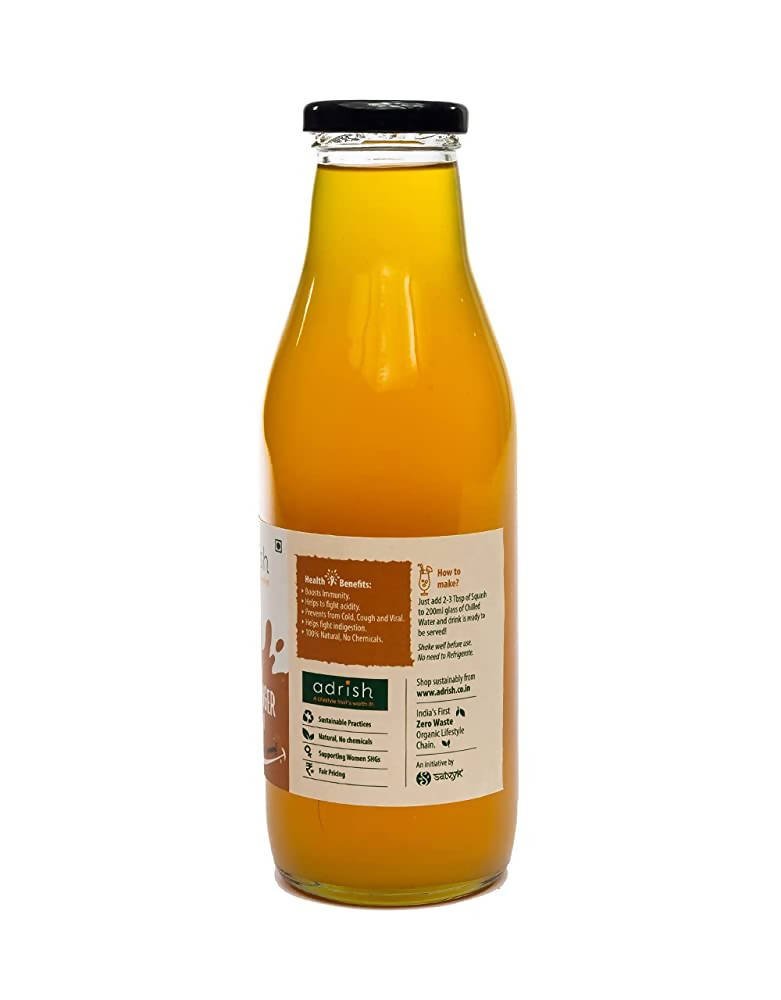 Adrish Natural Lemon Ginger Squash