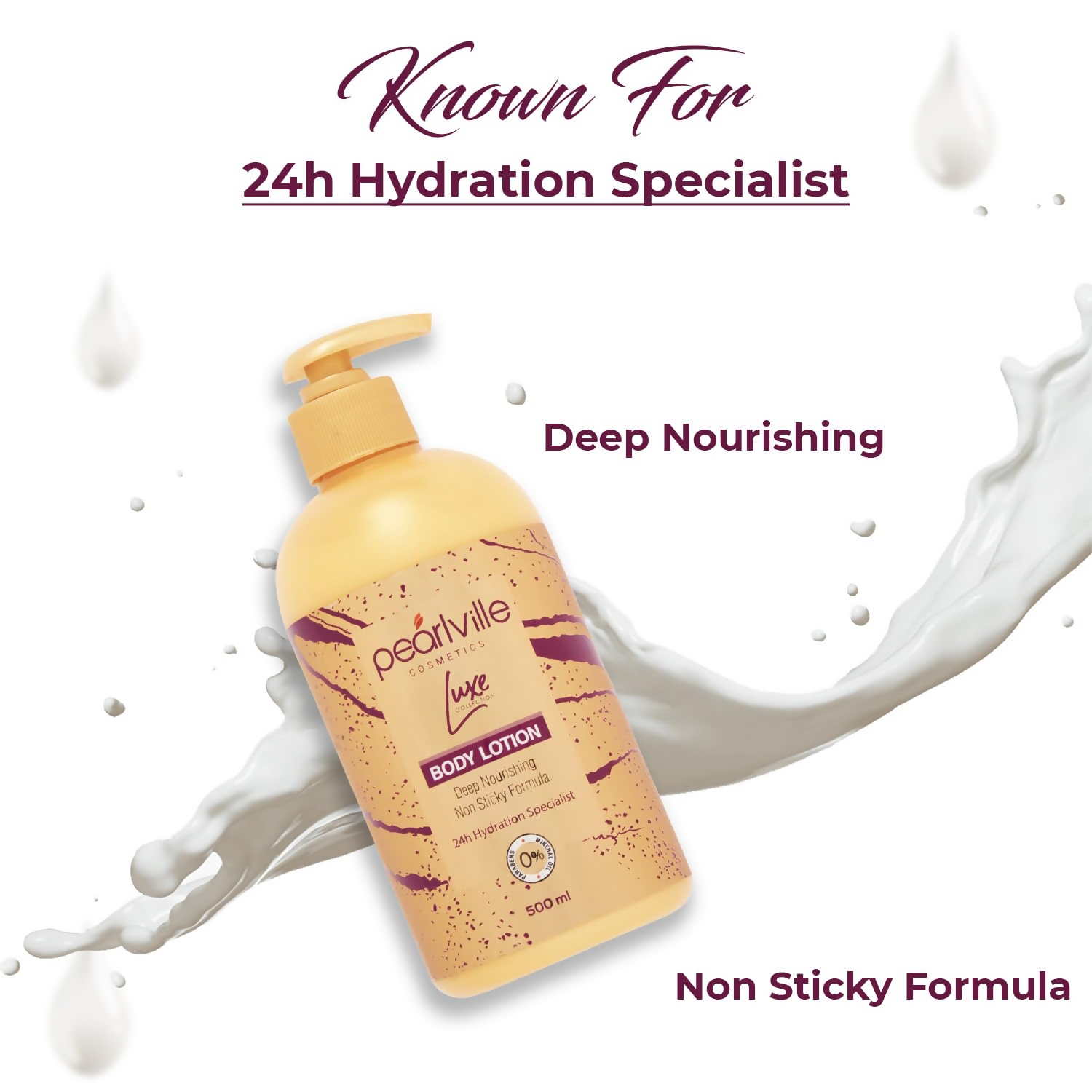 Pearlville Luxe Collection Deep Nourishing Body Lotion