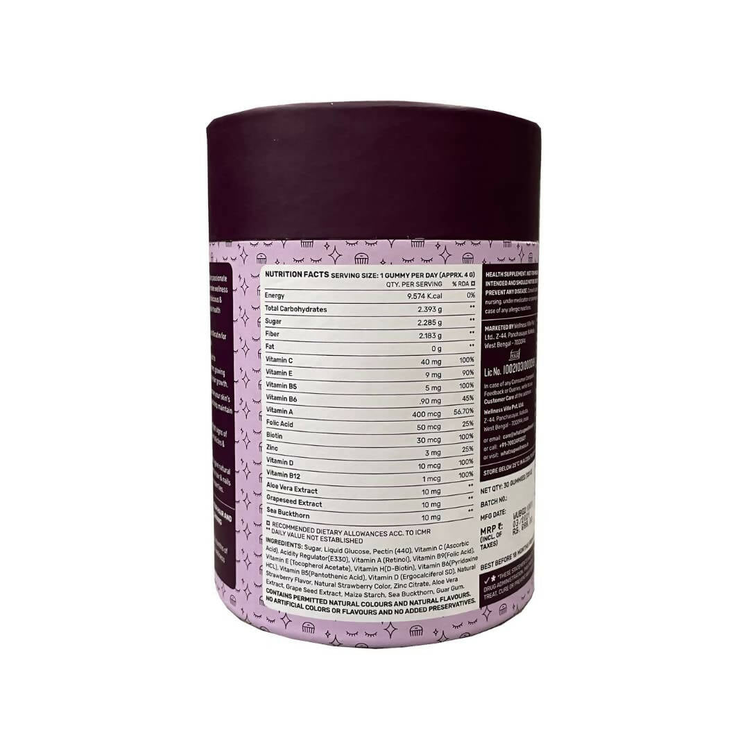 What’s Up Wellness Beauty Skin & Hair Gummies