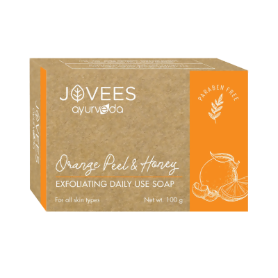 Jovees Orange Peel & Honey Exfoliating Daily Use Soap - Limited Time Offer