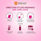 Krishna's Herbal & Ayurveda She Care Juice for Women Wellness