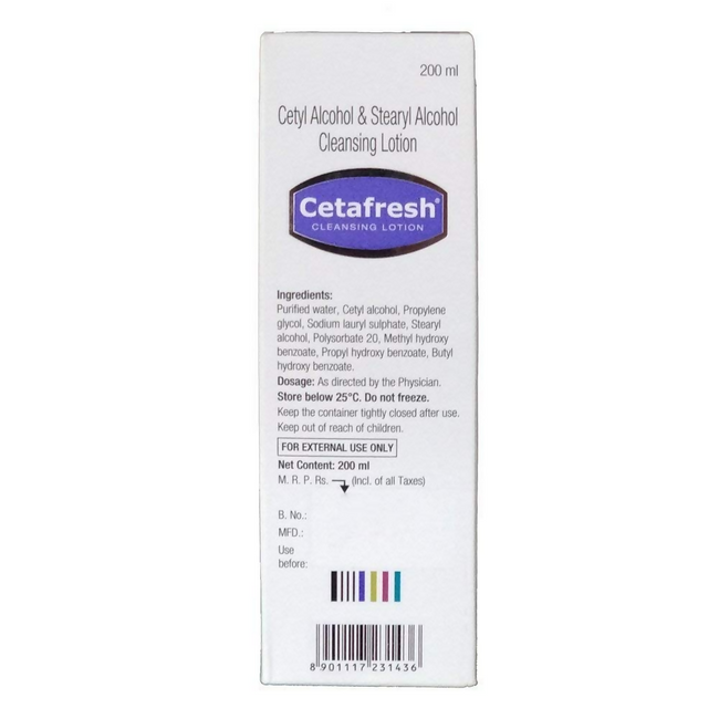 Cipla Cetafresh Cleansing Lotion Main Image