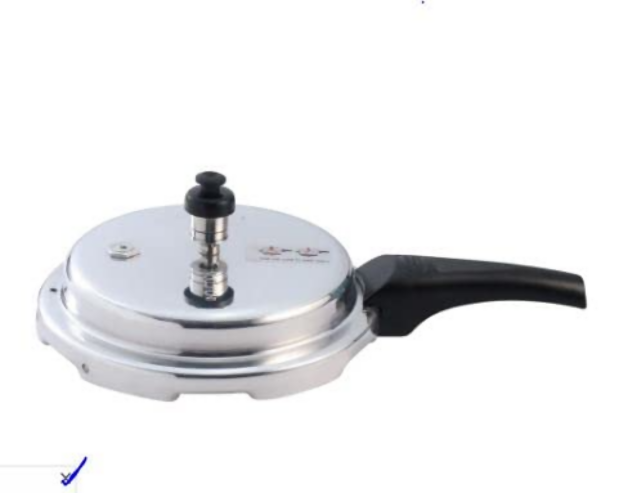 Cooker Handle Set (3 Pc) with SS Screws Suitable for 5 Litre Cookers(Bend type 5 litre)