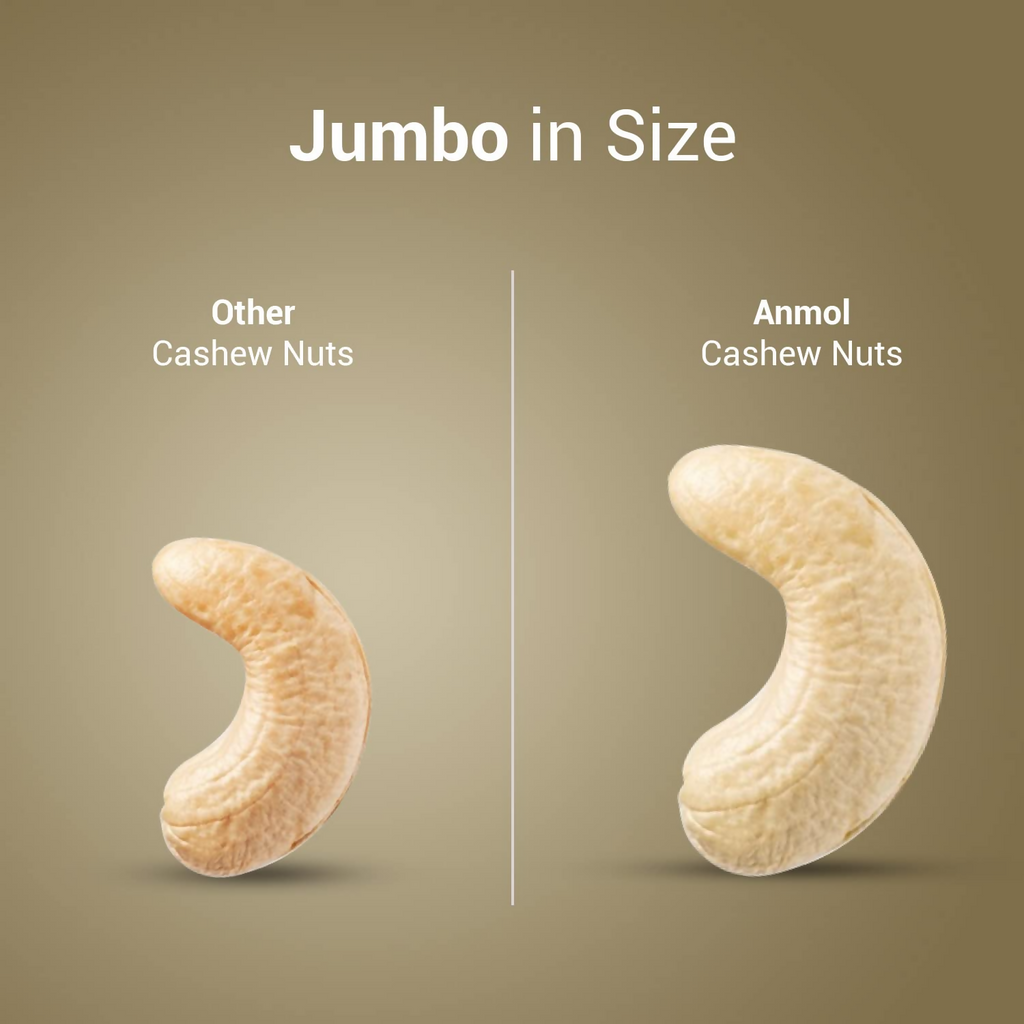 Nutraj Anmol Cashew Nuts (Jumbo Size Kaju)