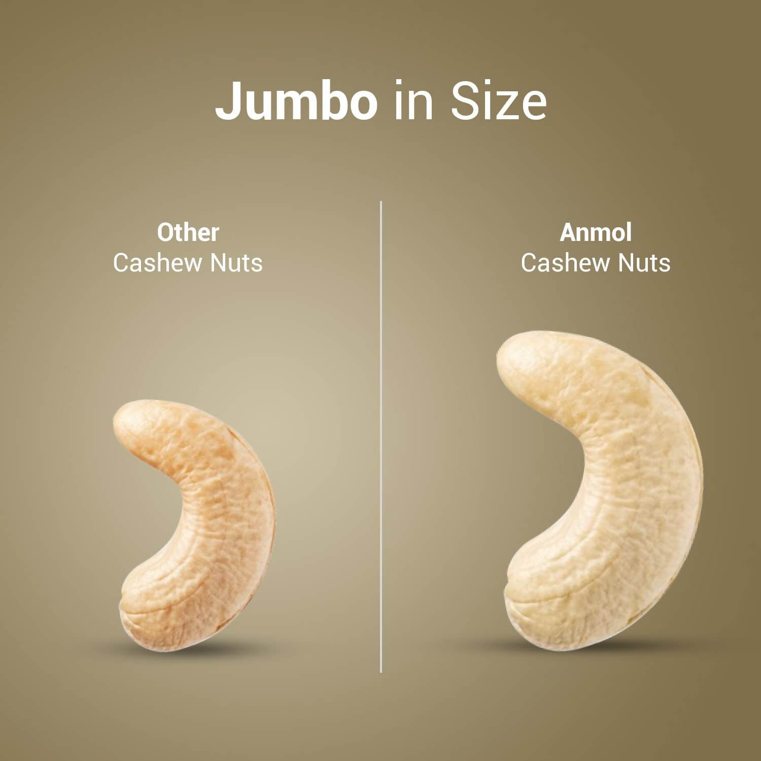 Nutraj Anmol Cashew Nuts (Jumbo Size Kaju)
