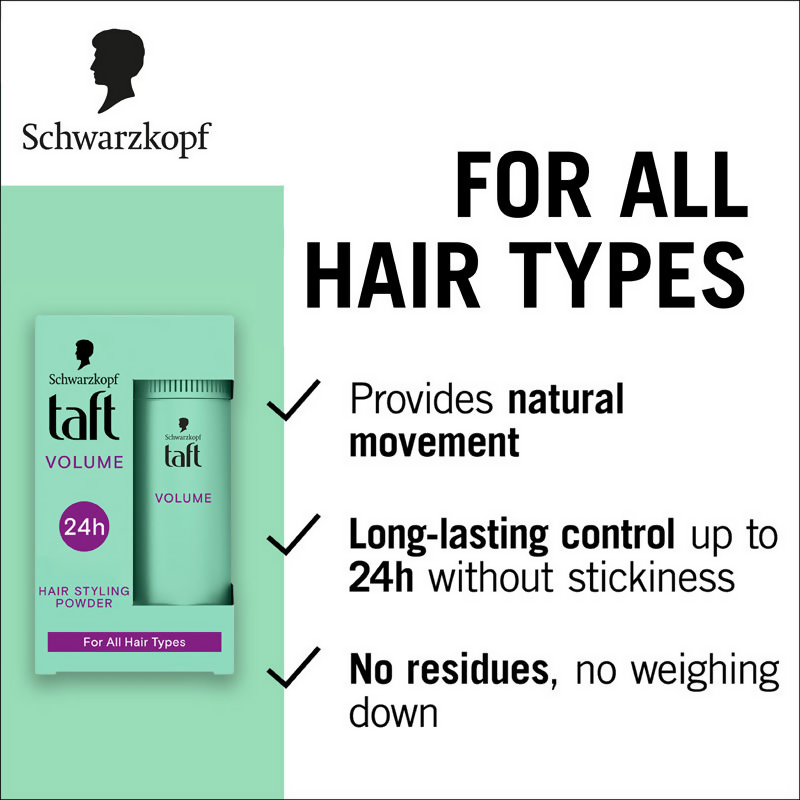 Schwarzkopf TAFT Instant Hair Styling Volume Powder