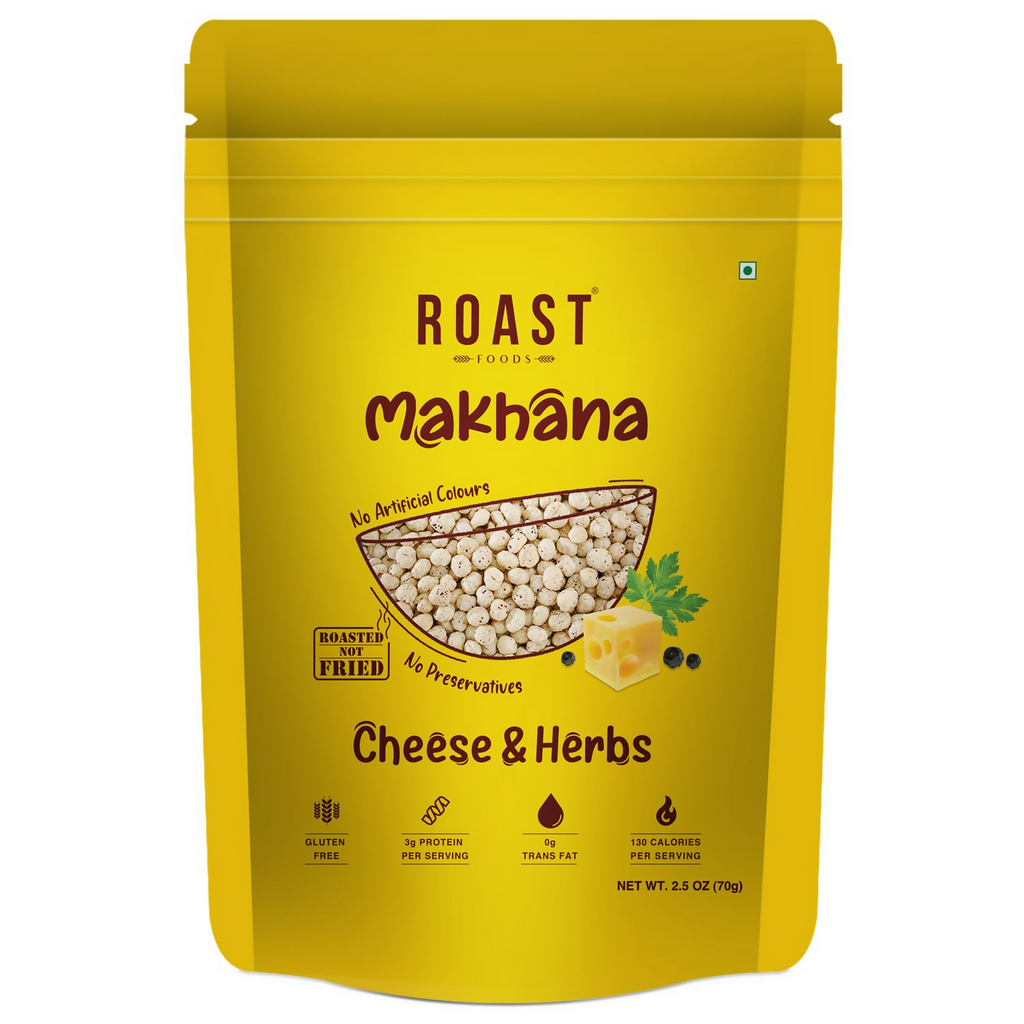 Roast Foods Makhana Cheese and Herbs