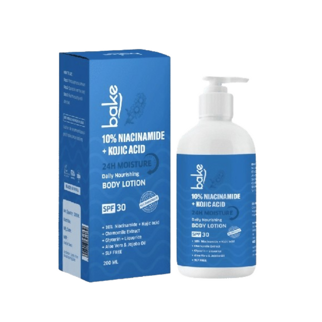 Bake 10% Niacinamide + Kojic Acid Body Lotion SPF 30 Hover Image