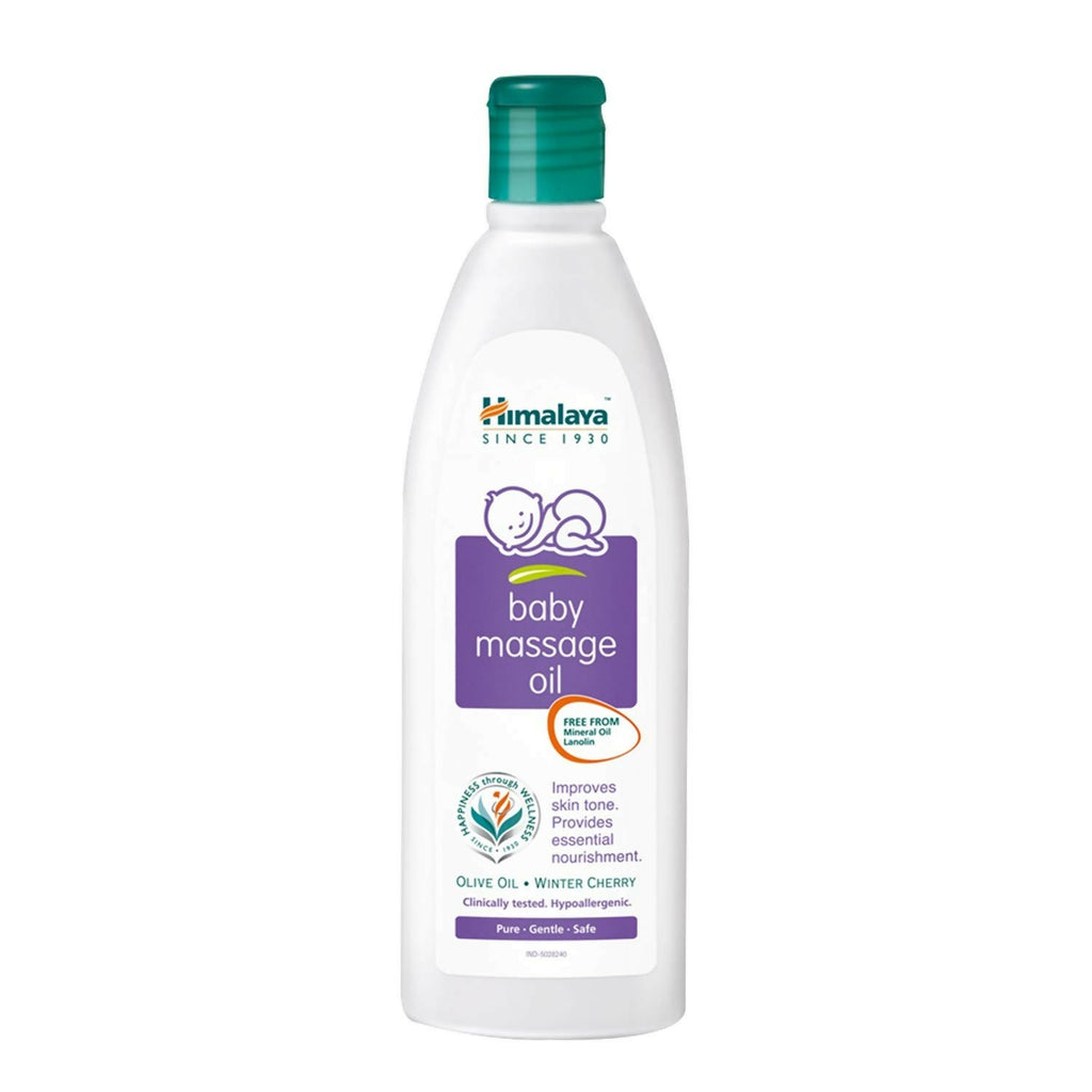 Himalaya Baby Massage Oil & Himalaya Baby Hair Oil Combo