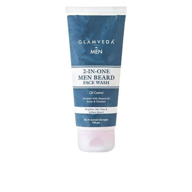 Glamveda 2 In 1 Beard Face Wash Hover Image