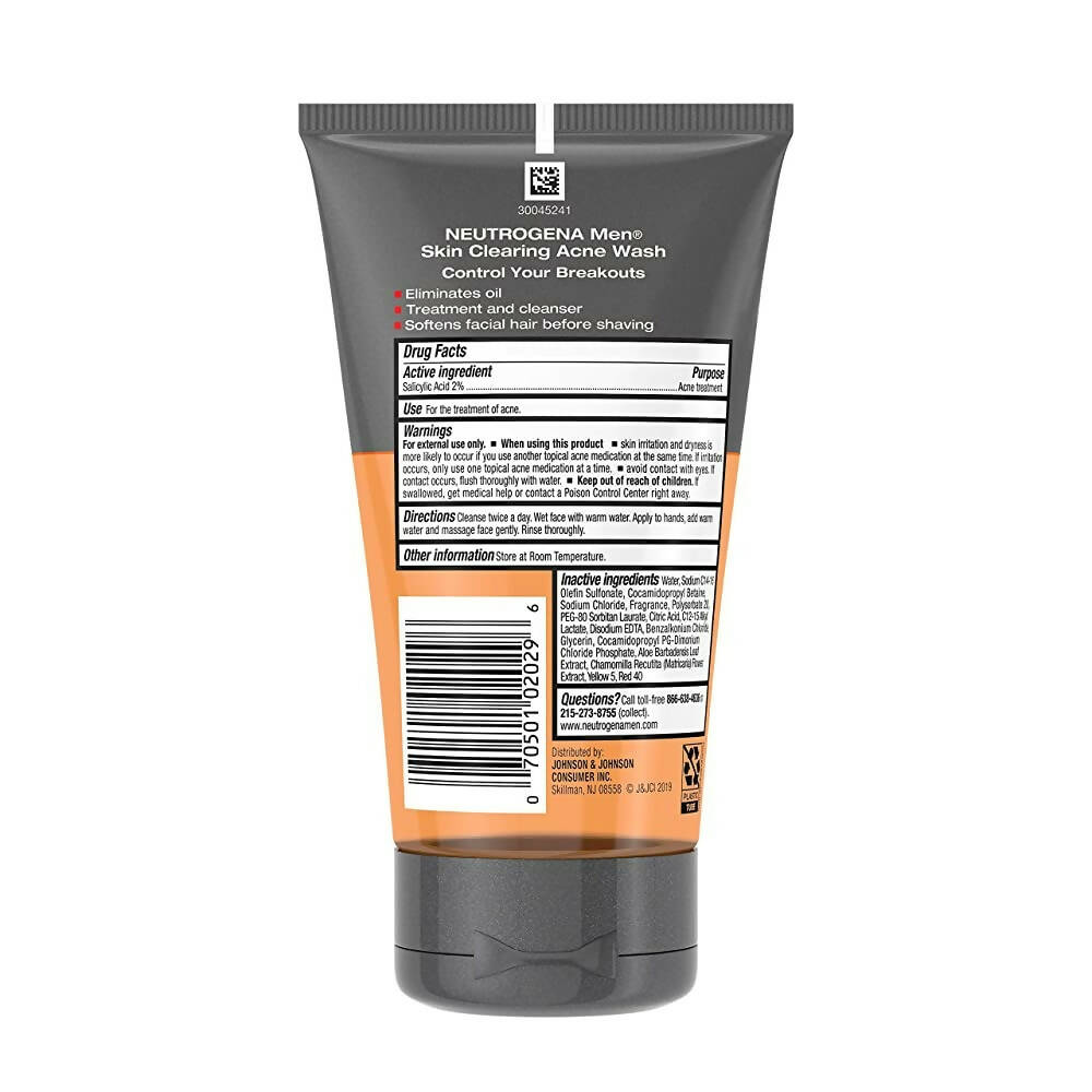 Neutrogena Men's Skin Clearing Acne Wash