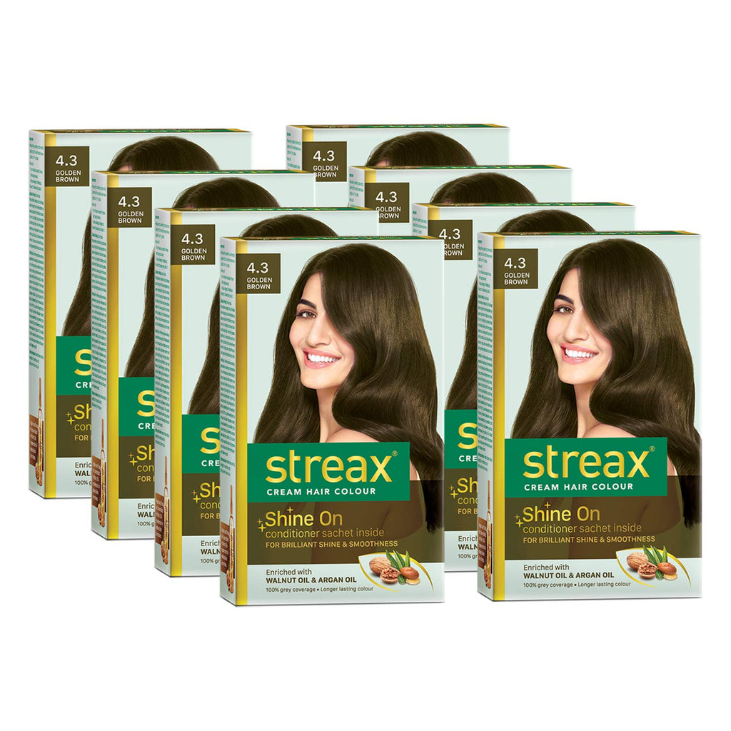 Streax Burgundy Hair Color 3.16 with Argan & Walnut Oil 100% Grey Coverage