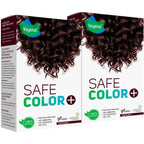 Vegetal Safe Hair Color Organic Soft Black Hair Color 100g Ammonia-Free for Men & Women