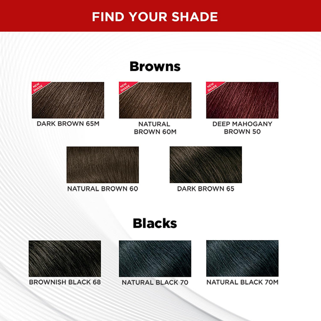 Revlon Top Speed Hair Color, 180g - Deep Mahogany Brown 50 (Pack of 1)