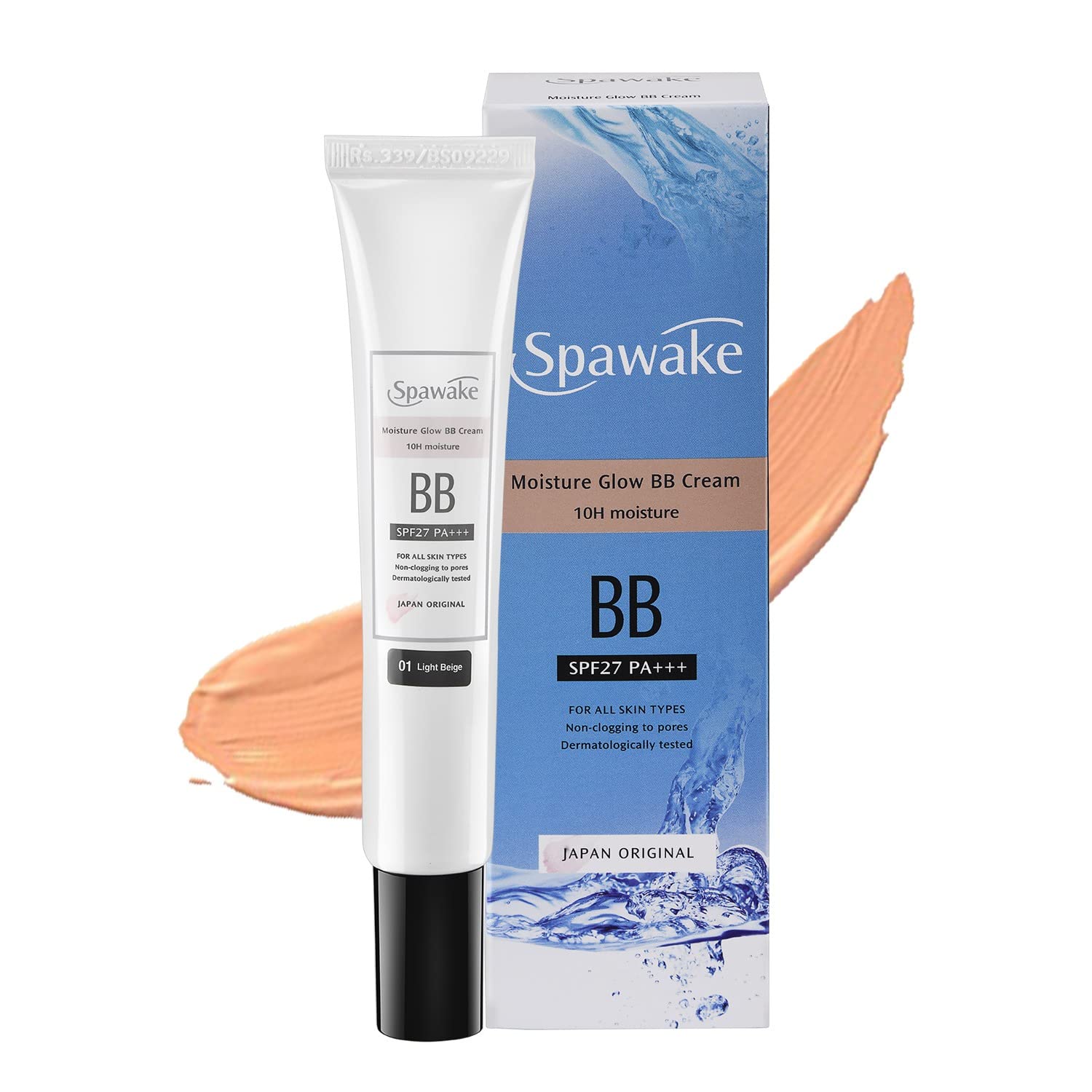 Spawake Moisture Glow BB Cream SPF27/PA+++ - 01 Light Beige