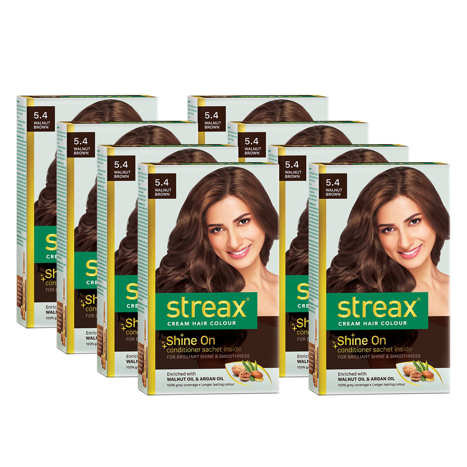 Streax Burgundy Hair Color 3.16 with Argan & Walnut Oil 100% Grey Coverage