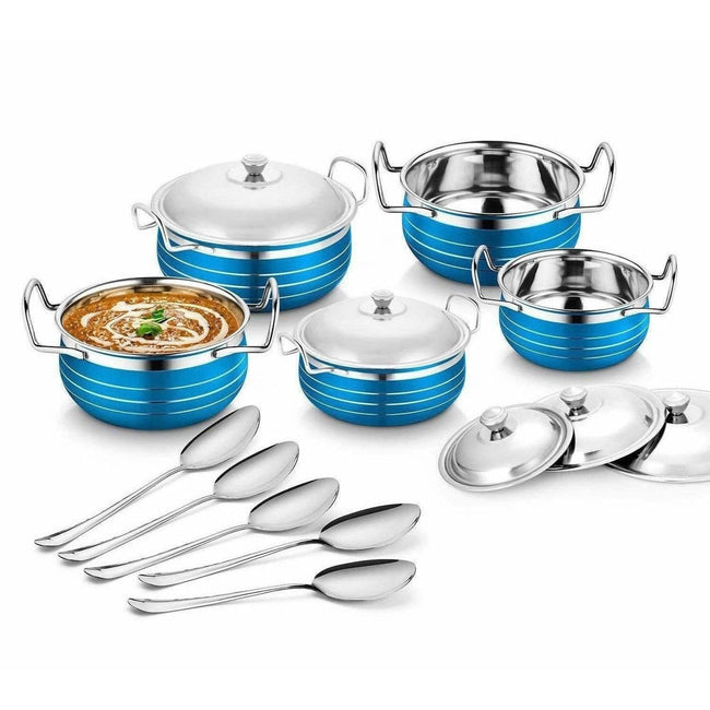 Stainless Steel Handi Copper Set (10-Pieces) Main Image