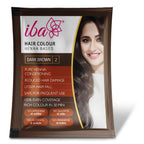 Iba Dark Brown Henna Hair Color 70g Ammonia-Free Herbal Powder