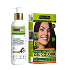 Indus Valley Natural Gel Hair Color Black 220ml Ammonia PPD Free