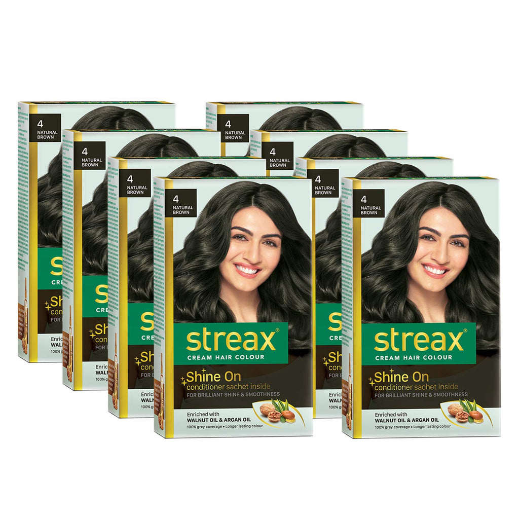 Streax Burgundy Hair Color 3.16 with Argan & Walnut Oil 100% Grey Coverage