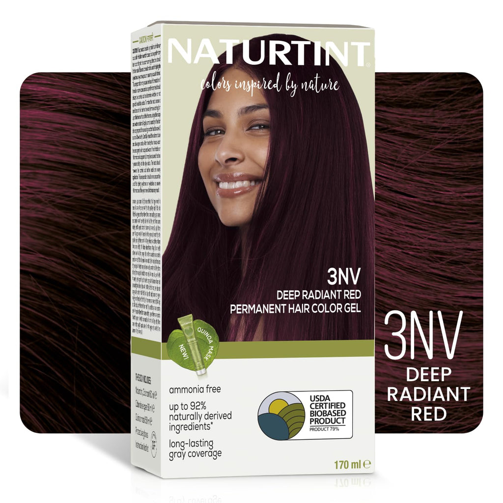 Naturtint 4N Medium Brown Hair Color Gel, Vegan, Ammonia-Free, Grey Coverage