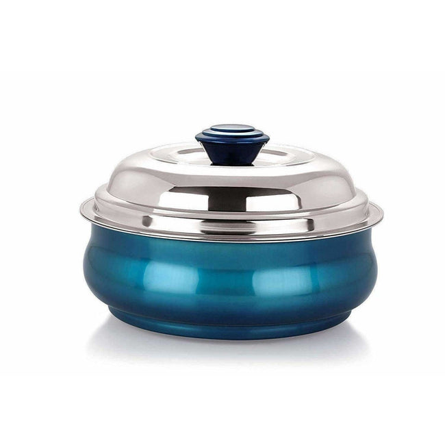 Stainless Steel Serving Pot - 1 Litre Hover Image