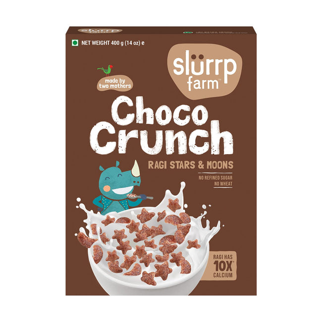 Slurrp Farm Choco Crunch - Ragi Stars and Moons Hover Image