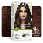Naturtint 4N Medium Brown Hair Color Gel, Vegan, Ammonia-Free, Grey Coverage