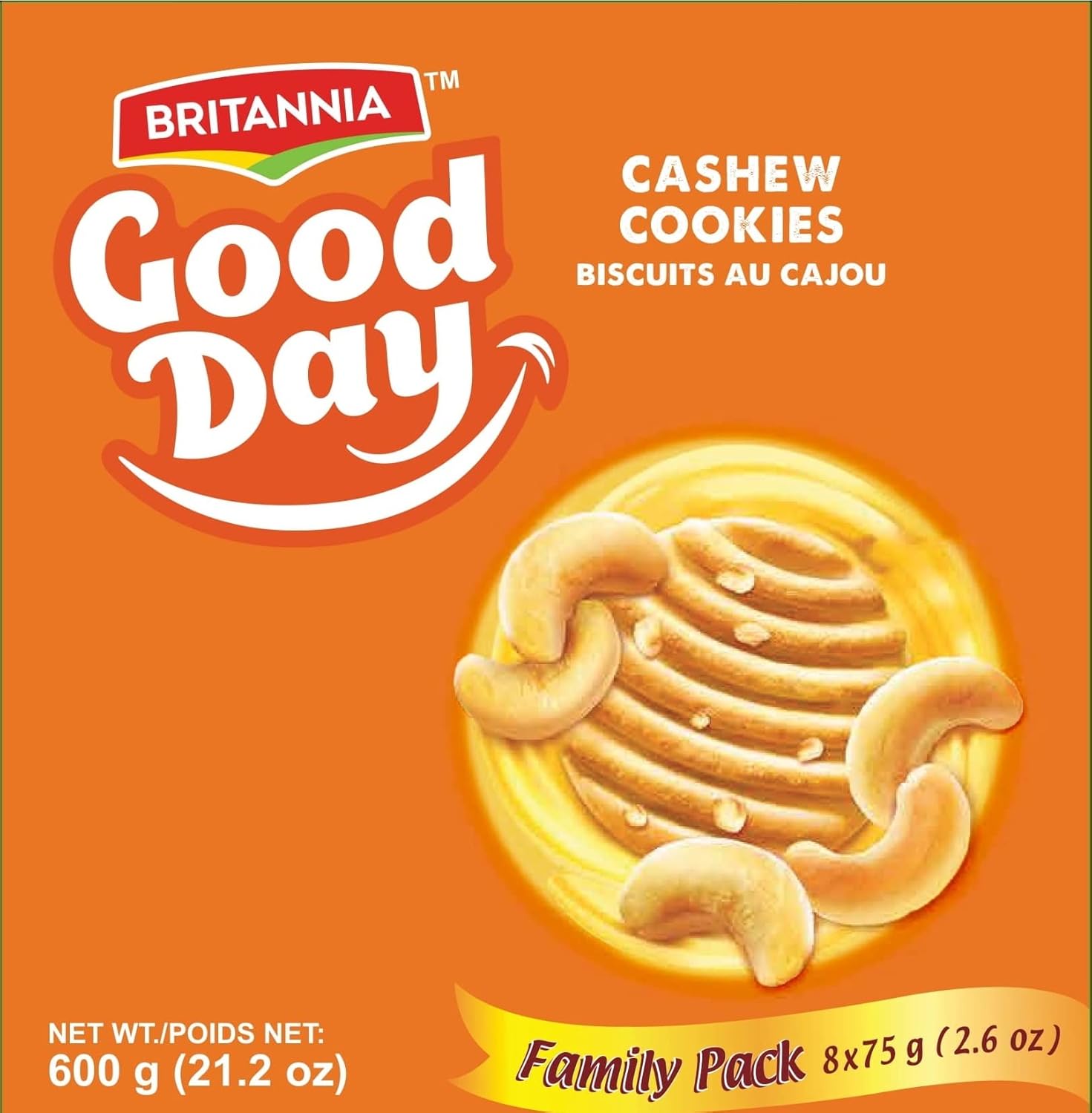 Britannia Good Day Cashew Cookies Family Pack
