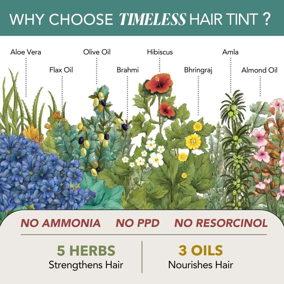 Paradyes Dark Brown Permanent Hair Color, Grey Coverage, No PPD or Ammonia