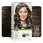 Naturtint 4N Medium Brown Hair Color Gel, Vegan, Ammonia-Free, Grey Coverage