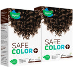 Vegetal Safe Hair Color Organic Soft Black Hair Color 100g Ammonia-Free for Men & Women