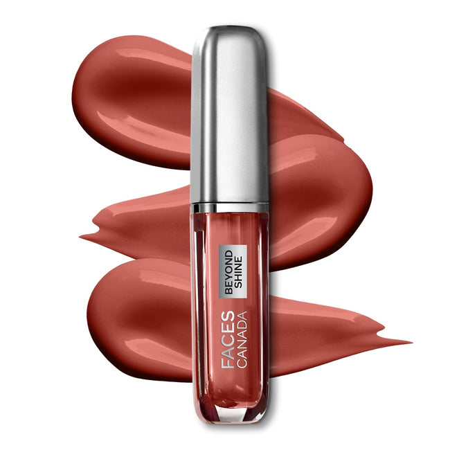 FACESCANADA Beyond Shine Lip Gloss Baebe 03 3.8ml Non-Sticky 24Hr Hydration Main Image
