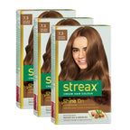 Streax Burgundy Hair Color 3.16 with Argan & Walnut Oil 100% Grey Coverage
