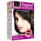 Vegetal Bio Soft Black Hair Color 150g Ammonia-Free Organic Kit