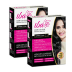 Iba Dark Brown Henna Hair Color 70g Ammonia-Free Herbal Powder