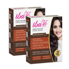 Iba Dark Brown Henna Hair Color 70g Ammonia-Free Herbal Powder