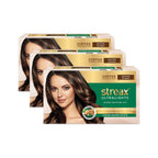 Streax Burgundy Hair Color 3.16 with Argan & Walnut Oil 100% Grey Coverage