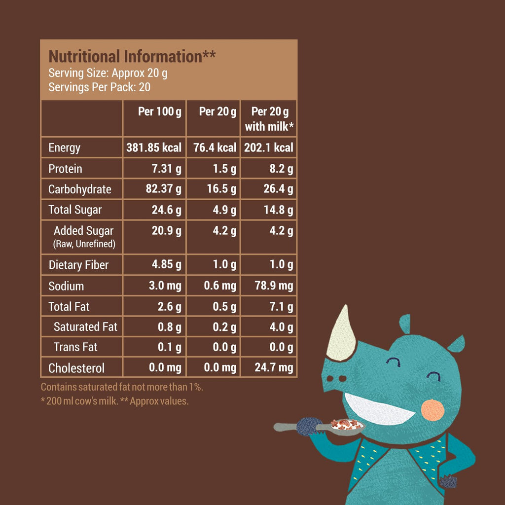 Slurrp Farm Choco Crunch - Ragi Stars and Moons