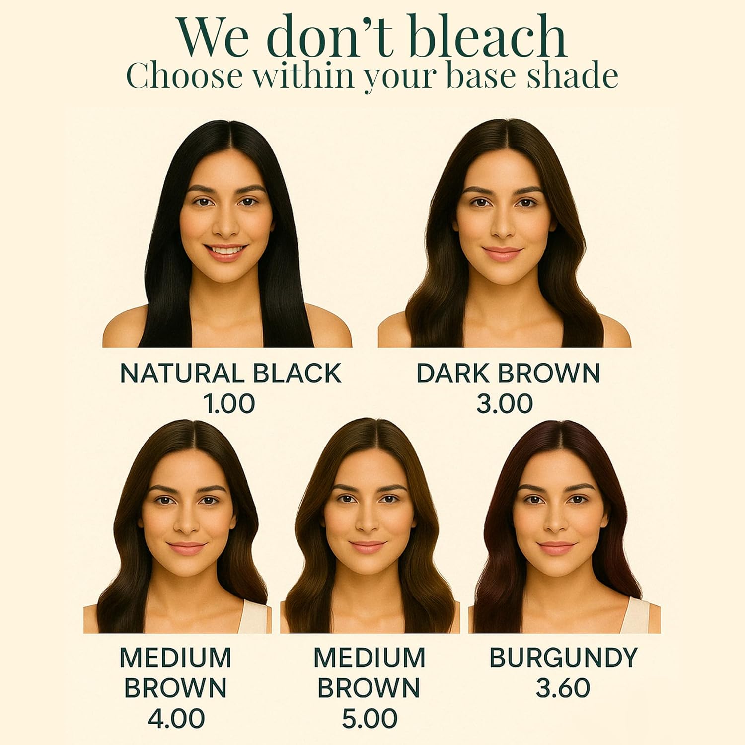 Organic Black Hair Color Gel 240ml | Ammonia-Free, 100% Grey Coverage