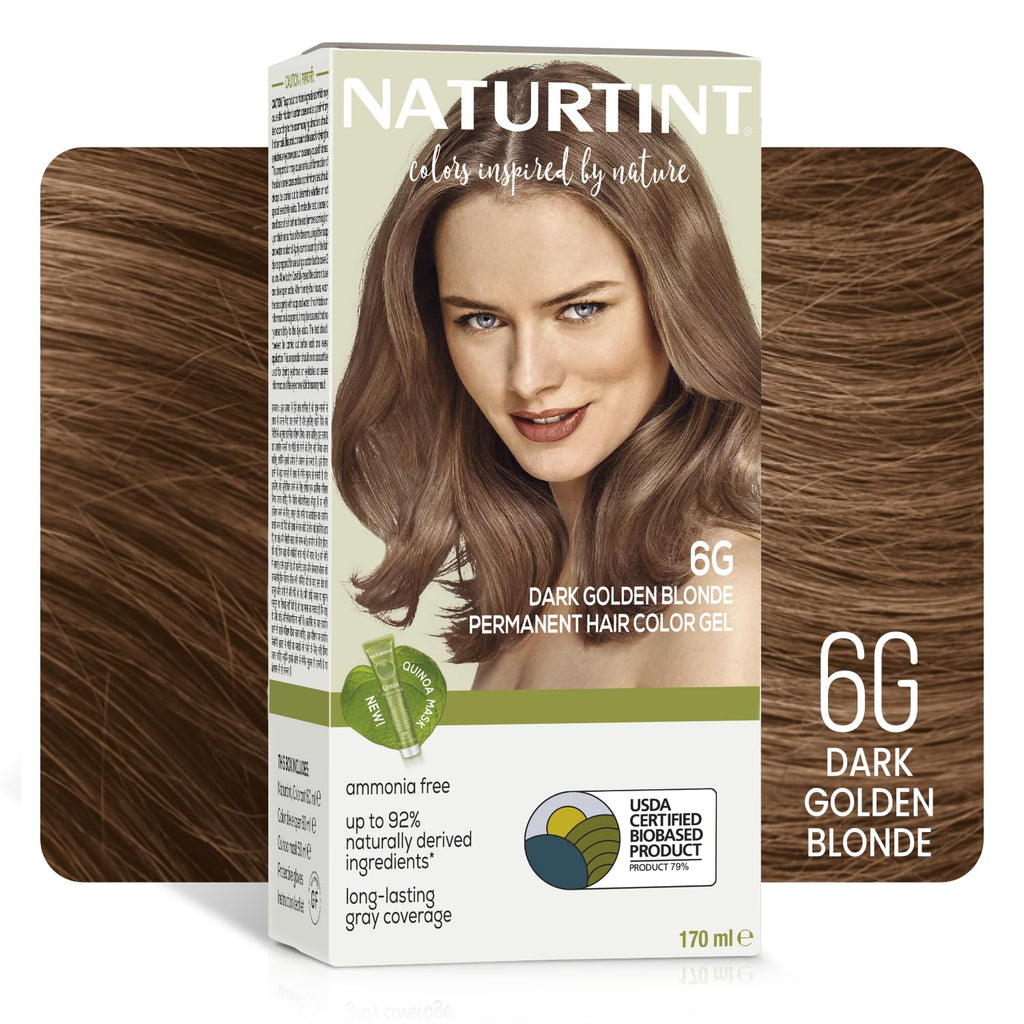 Naturtint 4N Medium Brown Hair Color Gel, Vegan, Ammonia-Free, Grey Coverage