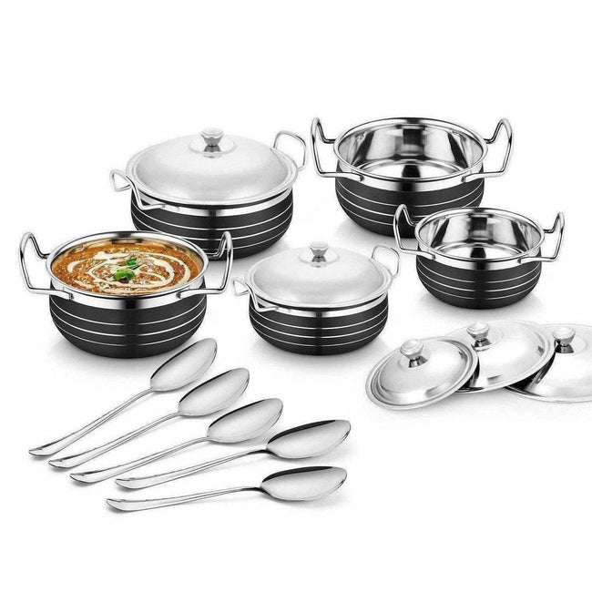 Stainless Steel Handi Copper Set (10-Pieces) Hover Image