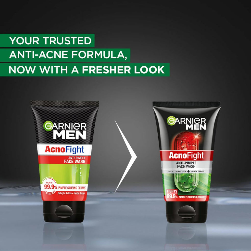 Garnier Men Acno Fight 6-in-1 Anti-Pimple Face wash