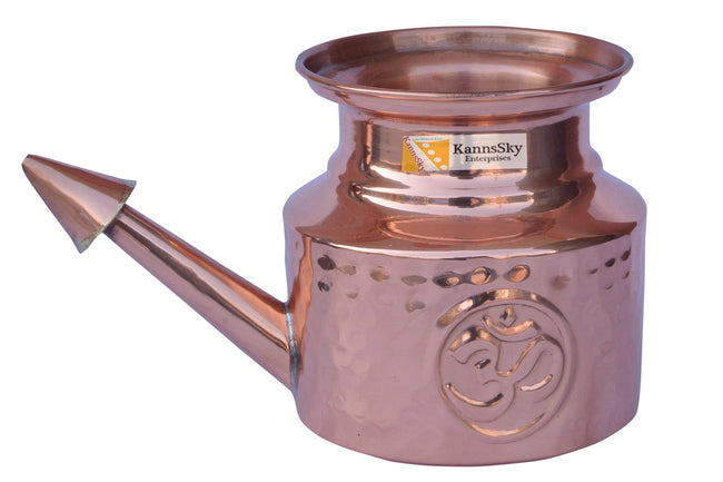Kannssky Copper Jala Neti Pot for Nasal Wash Main Image