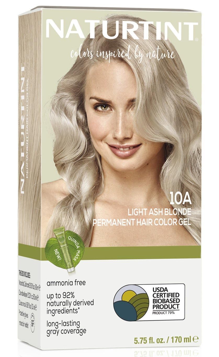 Naturtint 4N Medium Brown Hair Color Gel, Vegan, Ammonia-Free, Grey Coverage