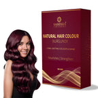 Organic Ammonia-Free Hair Color, Brown, 100g - 100% Grey Coverage